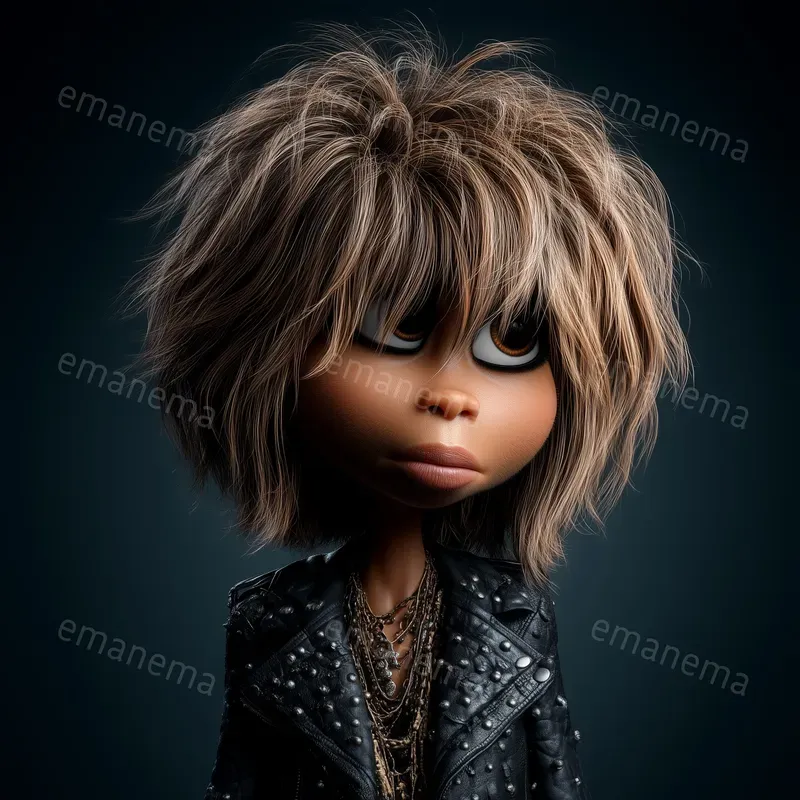 Famous People In 3D Cartoon Style