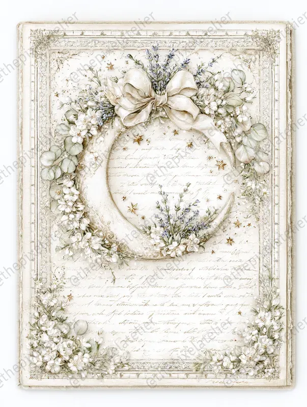 Victorian Secret Garden Journal Pages
