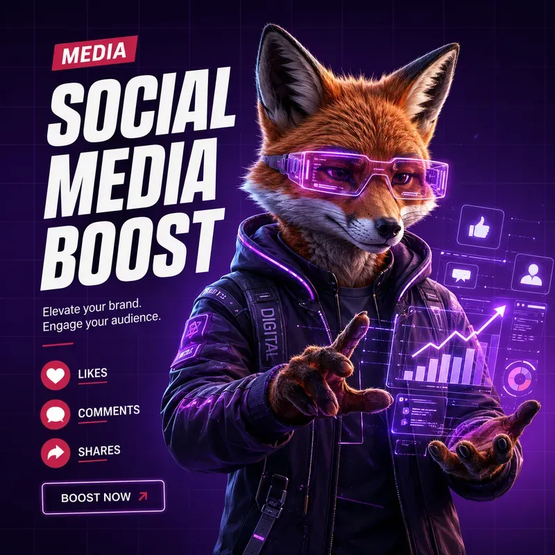 Highend Social Media Marketing Posters