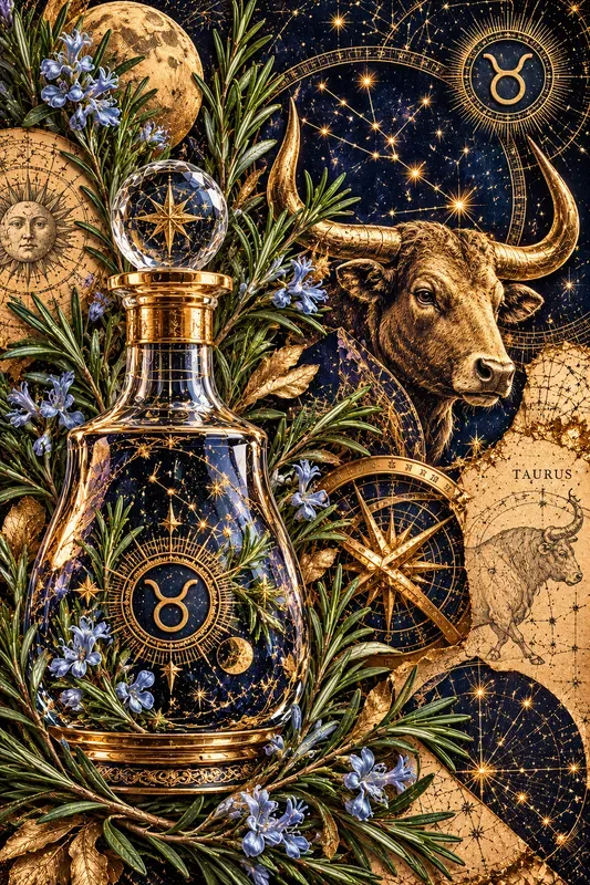 Celestial Apothecary Gold Collage Art