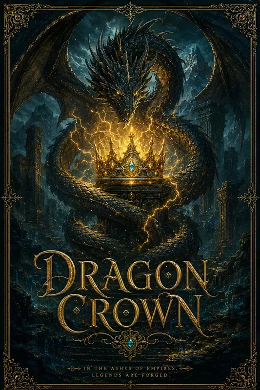 Epic Vintage Fantasy Book Cover Art