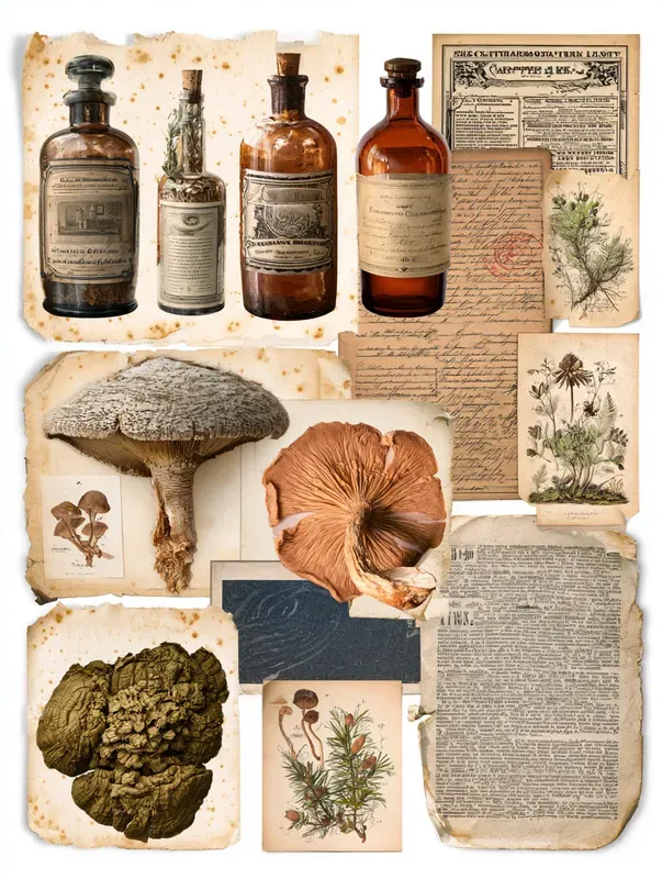 Vintage Apothecary Ephemera Sheets