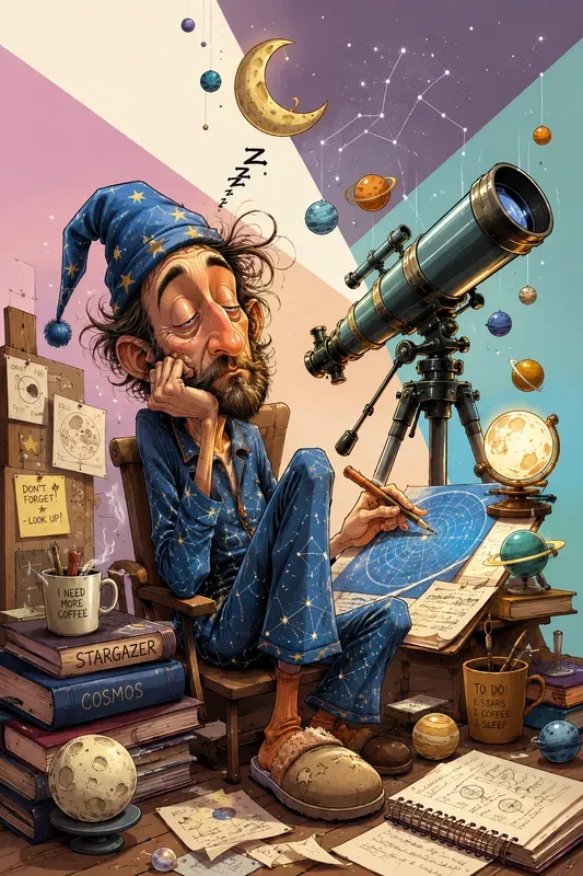 Whimsical Caricature Artist Characters