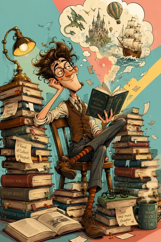 Whimsical Caricature Artist Characters
