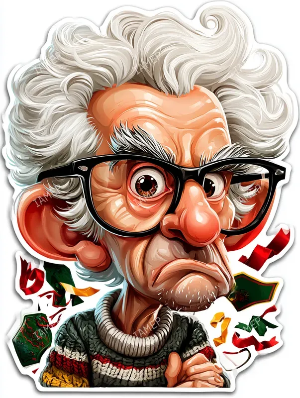 Funny Sticker Caricatures