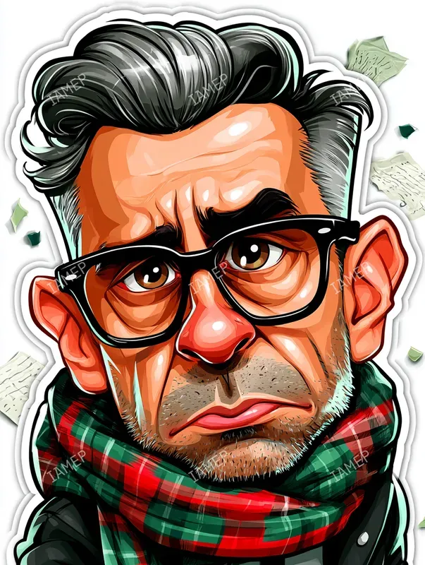 Funny Sticker Caricatures