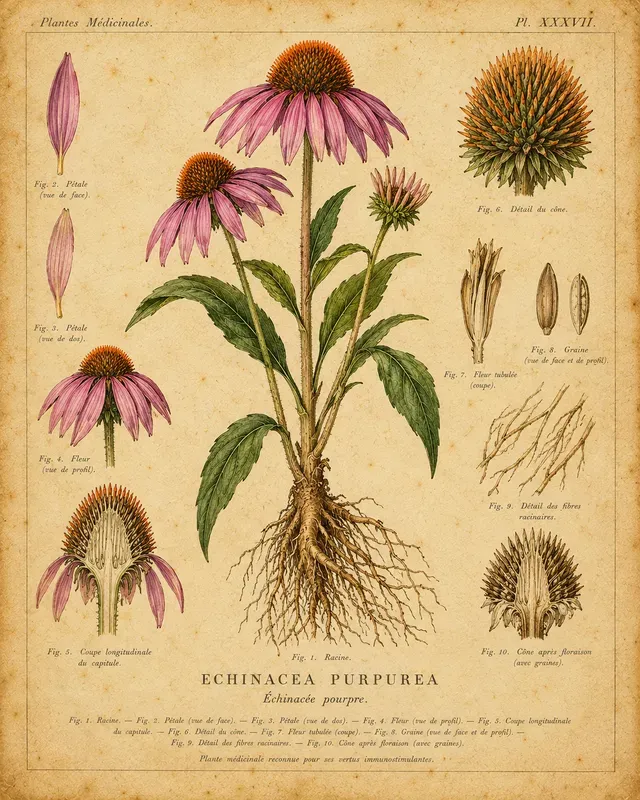 Botanical Fauna Scientific Lithographs