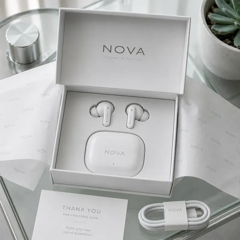Packaging Unboxing Experience Shots