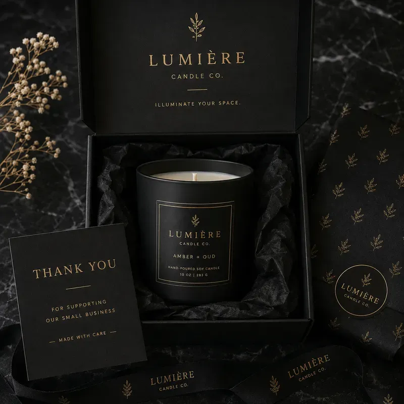 Packaging Unboxing Experience Shots