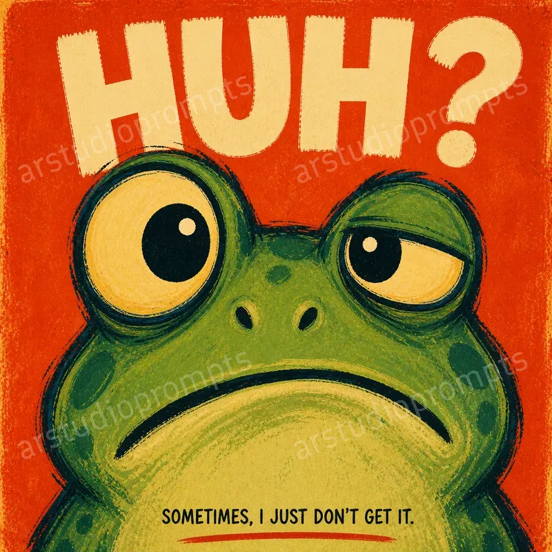 Emotional Animal Face Posters