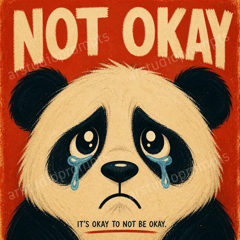 Emotional Animal Face Posters