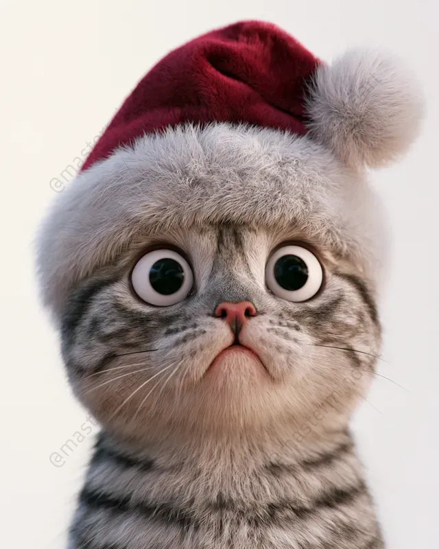 3D Christmas Mascots For Merch