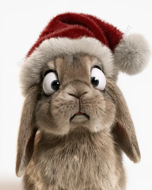 3D Christmas Mascots For Merch