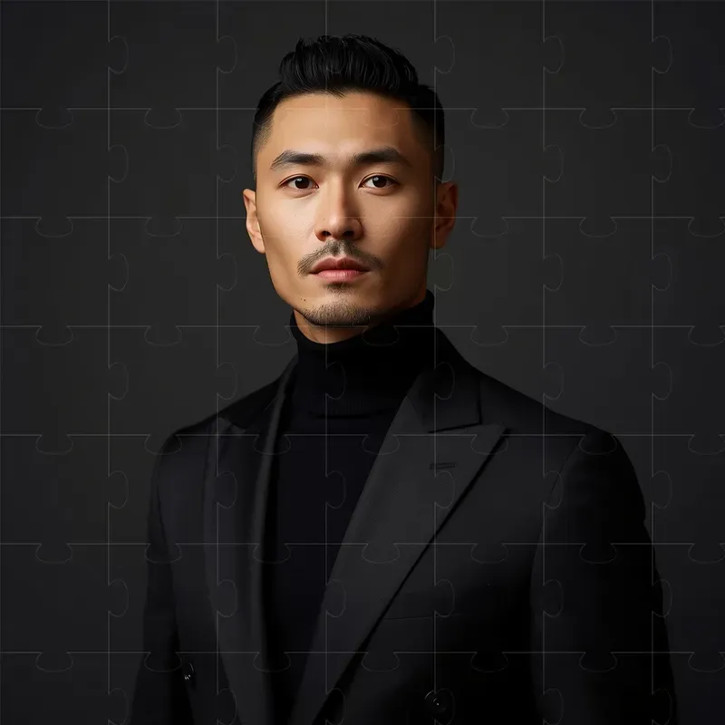 Luxury Monochromatic Studio Portraits