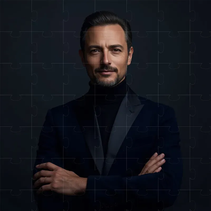 Luxury Monochromatic Studio Portraits