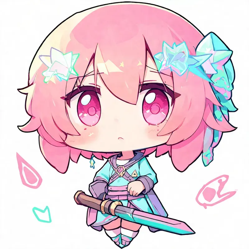 Chibi Character Illustrations