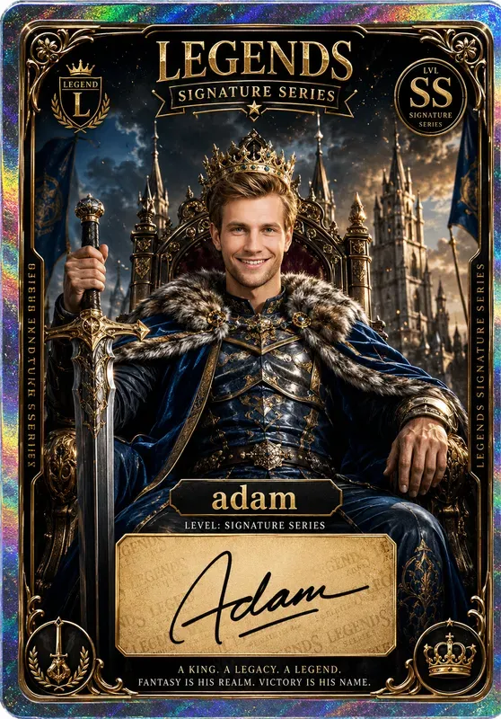 Legends Signature Series Trading Cards