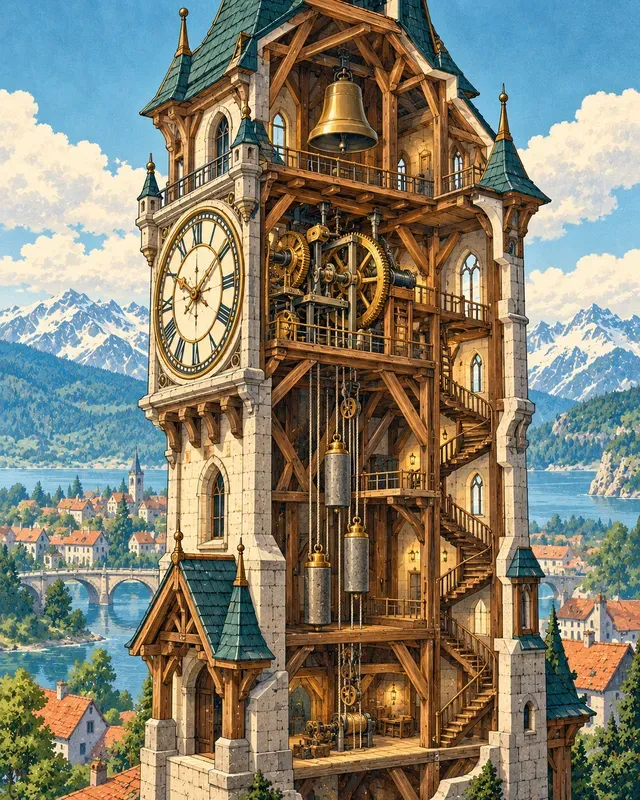 Cutaway World Poster Scenes