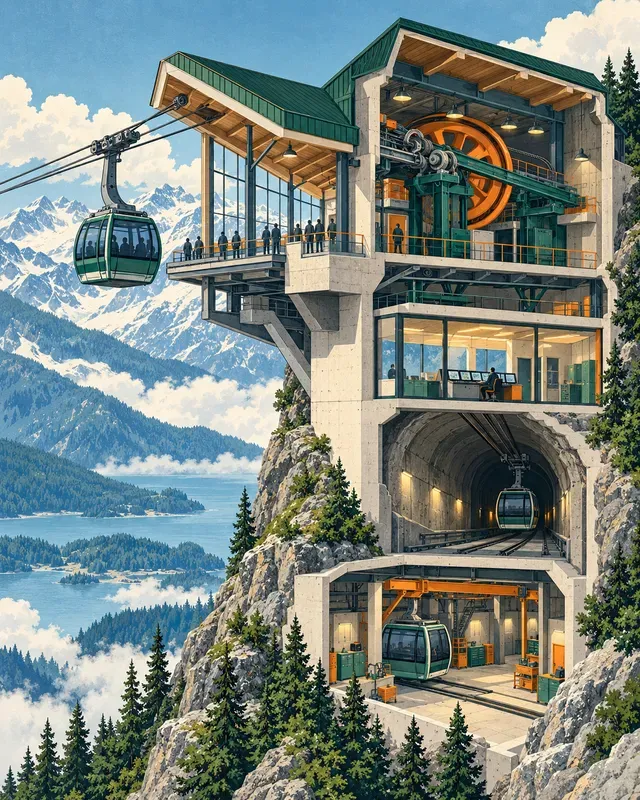 Cutaway World Poster Scenes