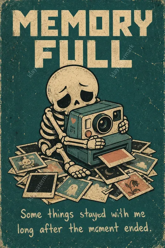 Spooky Retrotech Story Posters