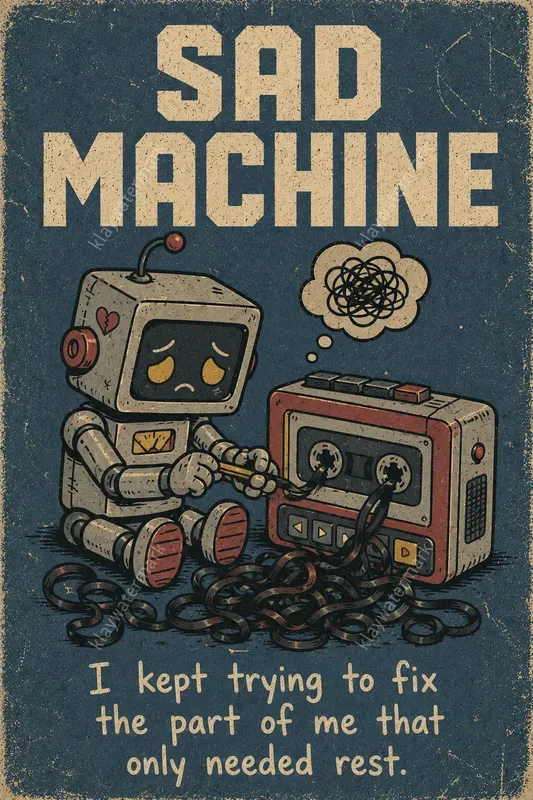 Spooky Retrotech Story Posters