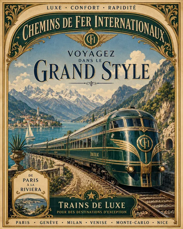 Vintage Commercial Posters Engines