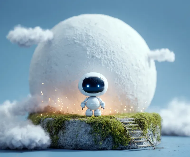Ecofuturist 3D Minimalist Renders
