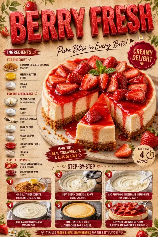 Professional Culinary Recipe Infographics