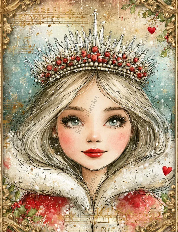 Vintage Christmas Junk Journal Ephemera
