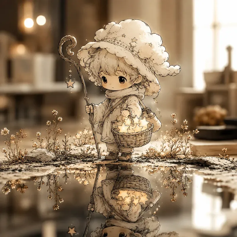 Reflective Storybook Characters