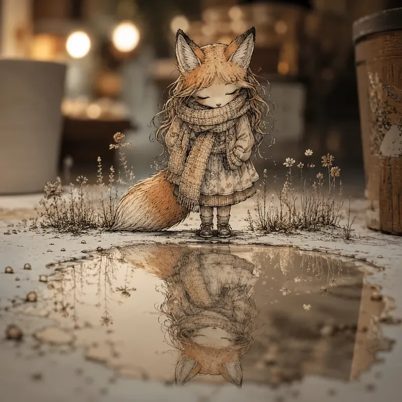 Reflective Storybook Characters