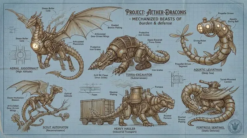 Dragons Sketches