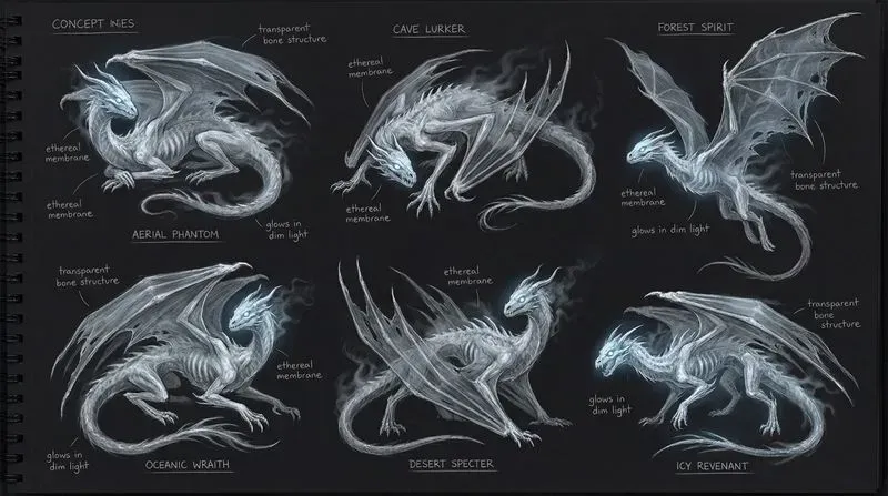 Dragons Sketches