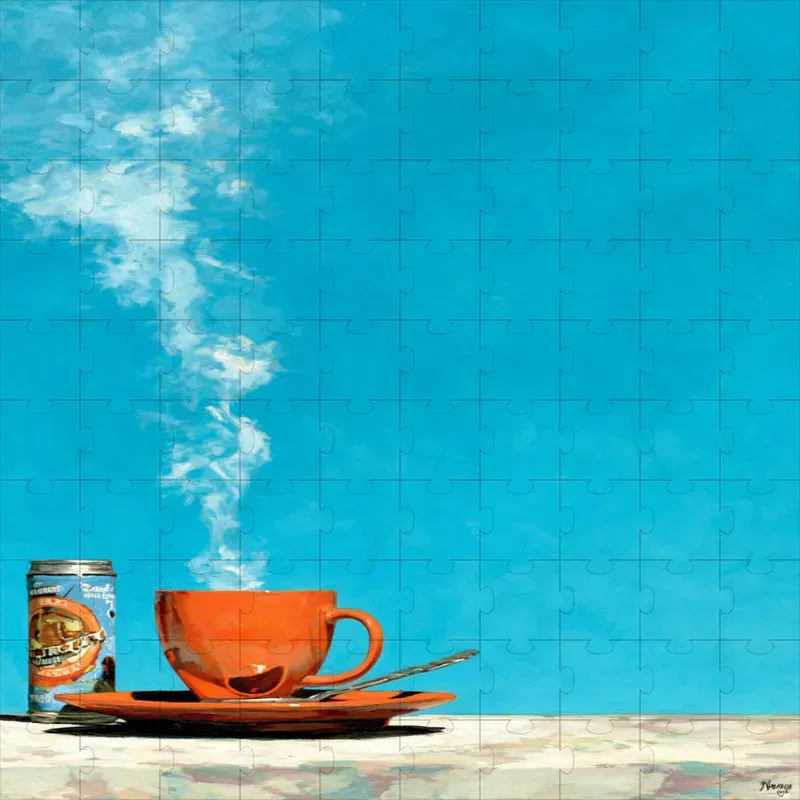 Oil Retro Americana Surreal Whimsies