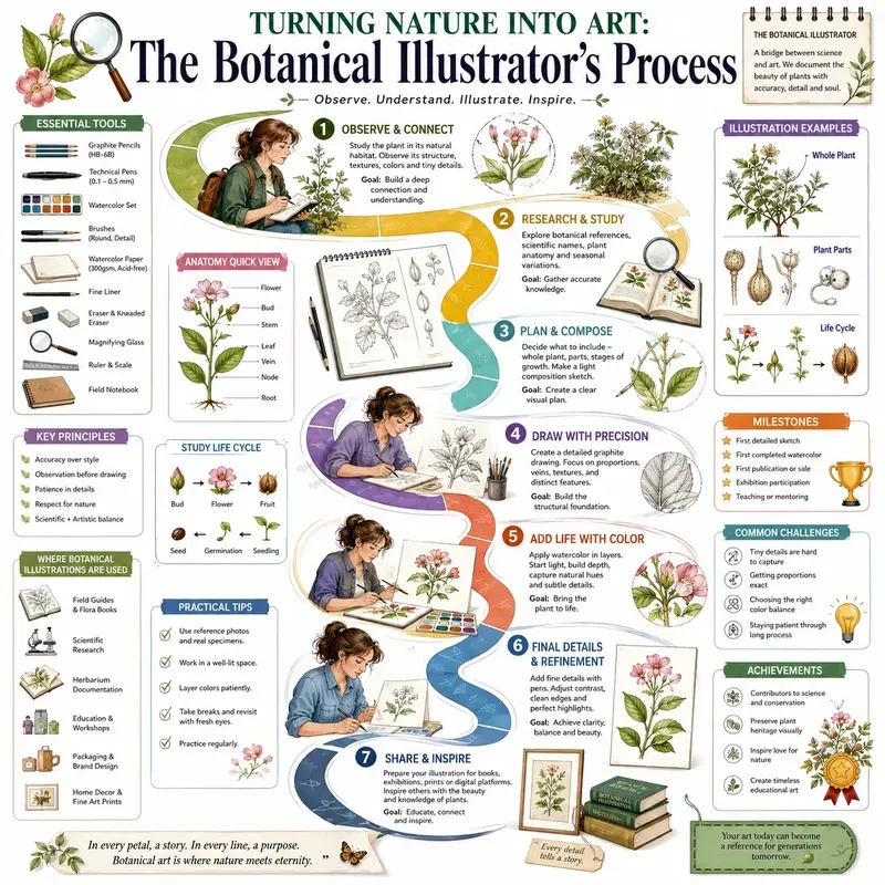 Character Journey Infographic Posters
