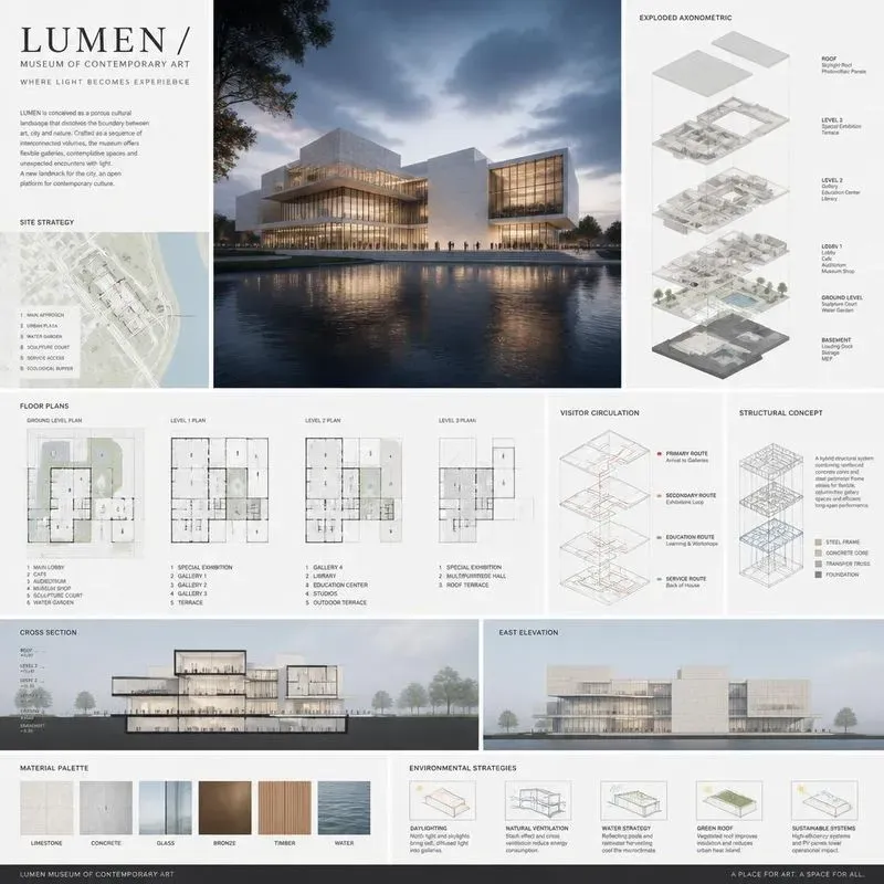 Architectural Competition Board Generator