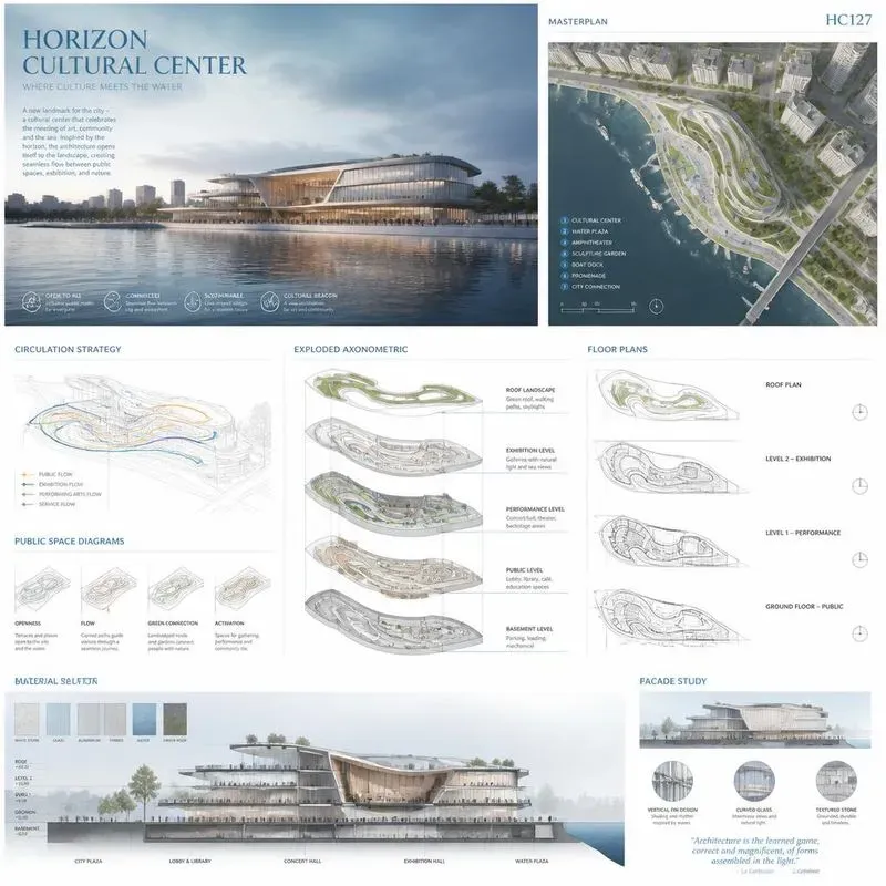 Architectural Competition Board Generator