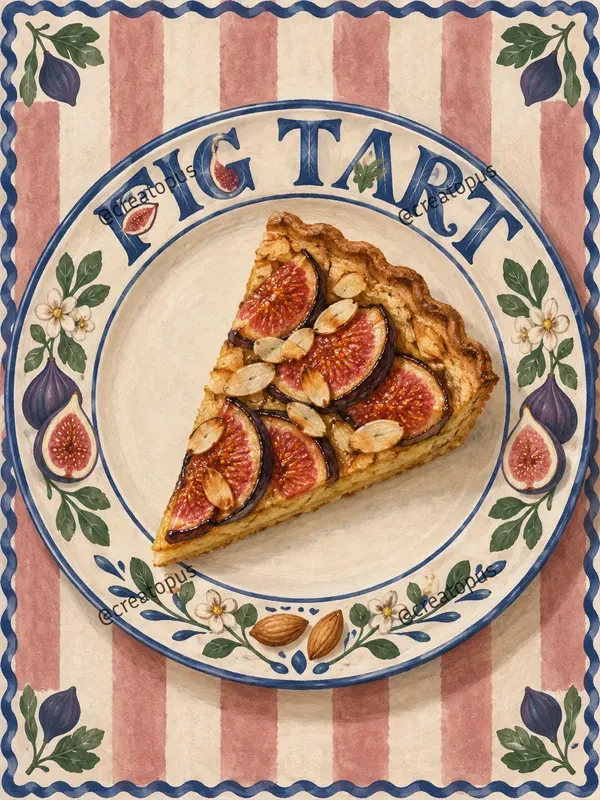 Decorative Food Typography Art Prints