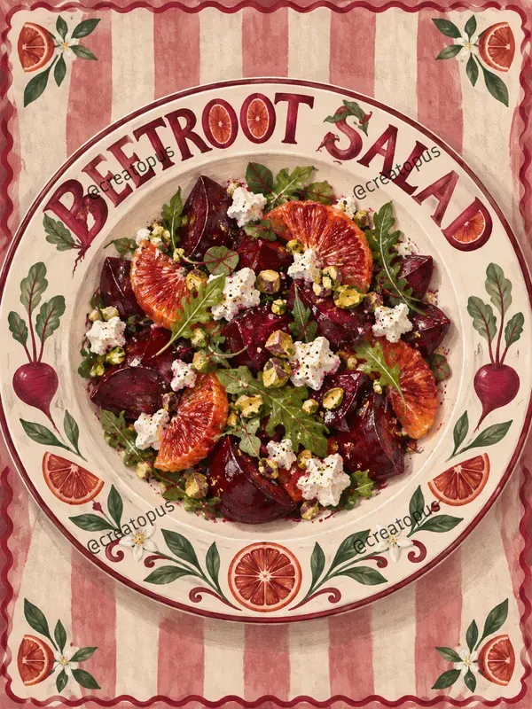 Decorative Food Typography Art Prints