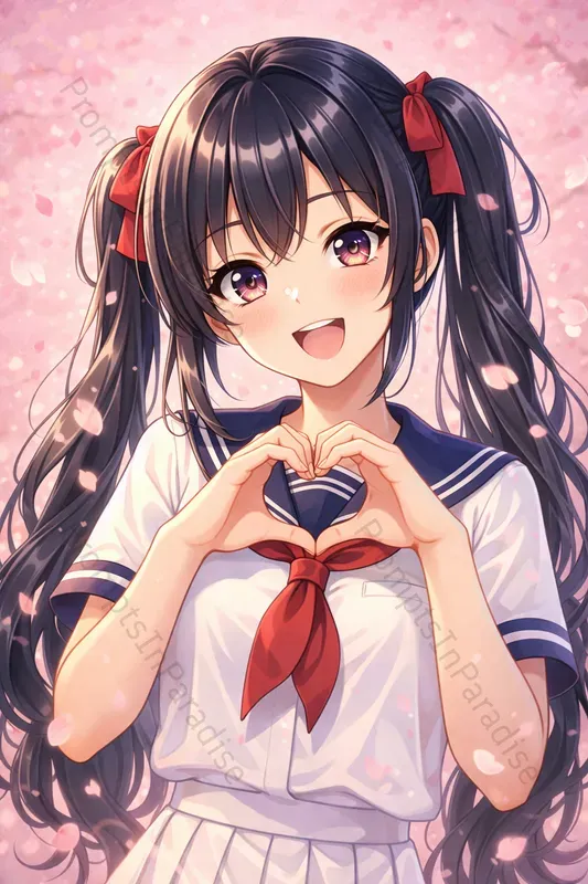 Kawaii Anime Girl Portraits