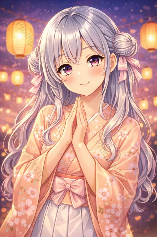 Kawaii Anime Girl Portraits