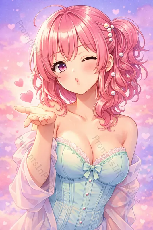 Kawaii Anime Girl Portraits
