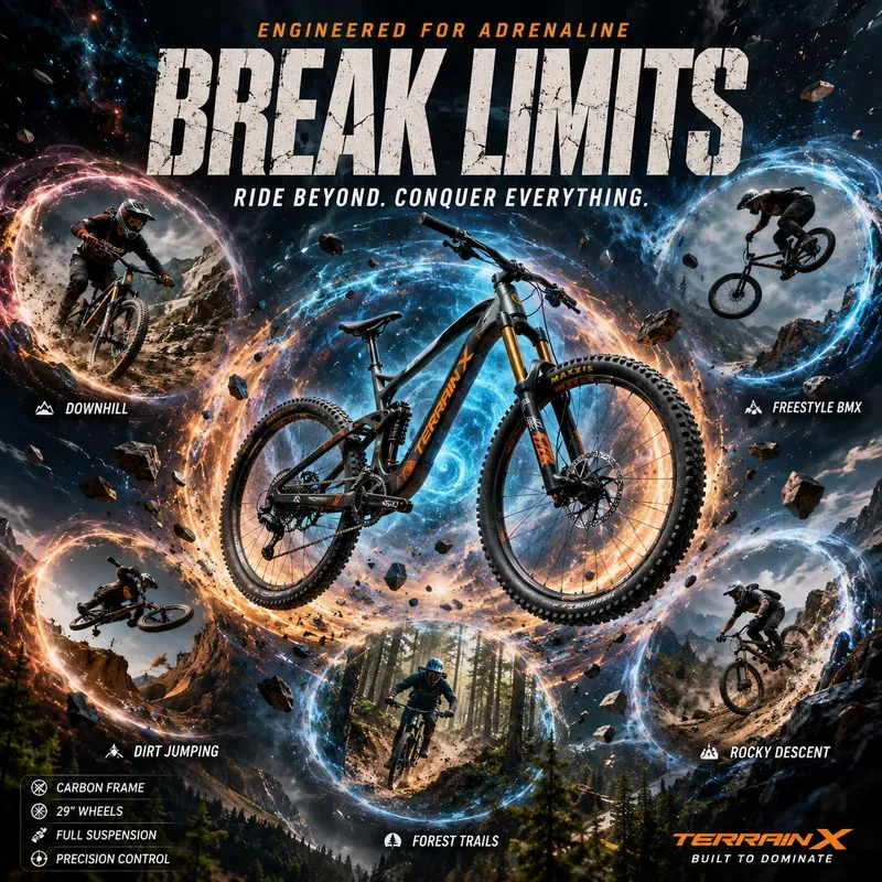 Extreme Energy Action Posters
