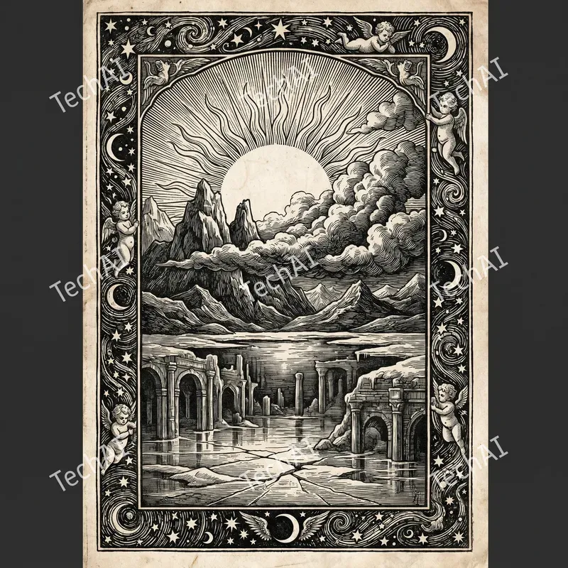 Gustave Dore Woodcut Engravings