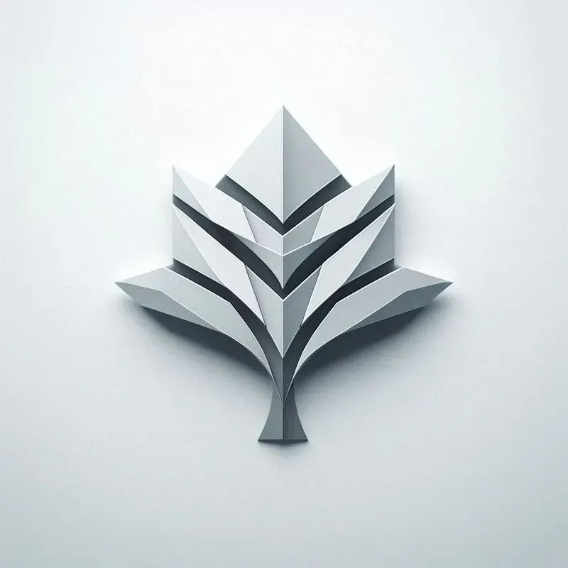 Origamiinspired Logo Designs