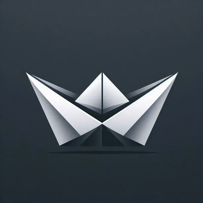 Origamiinspired Logo Designs