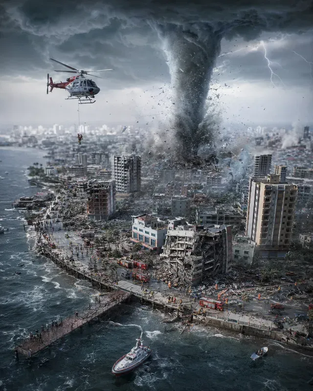 Disaster Diorama Generator