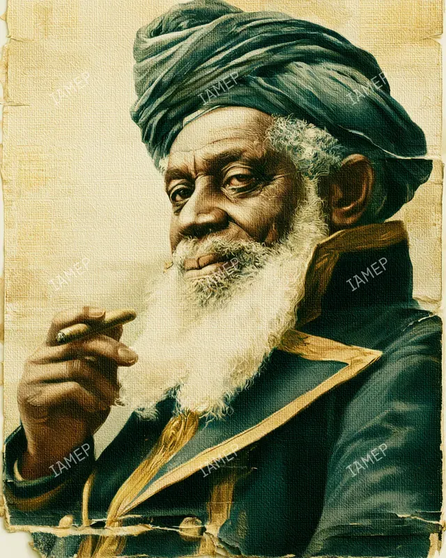 Vintage Editorial Portrait Paintings