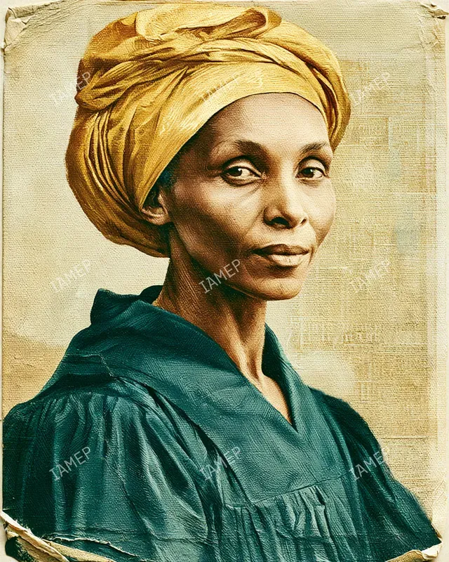 Vintage Editorial Portrait Paintings