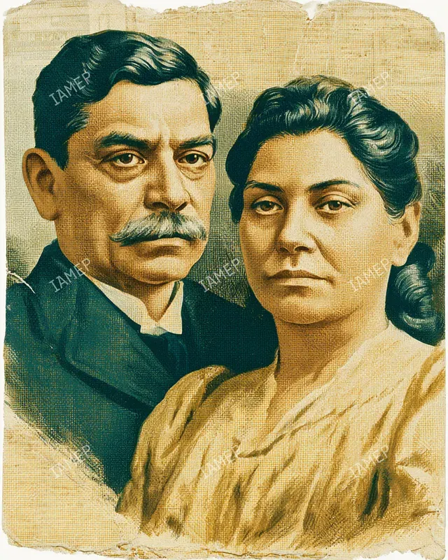 Vintage Editorial Portrait Paintings